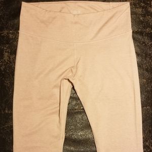 Light pink capris leggings Size XL